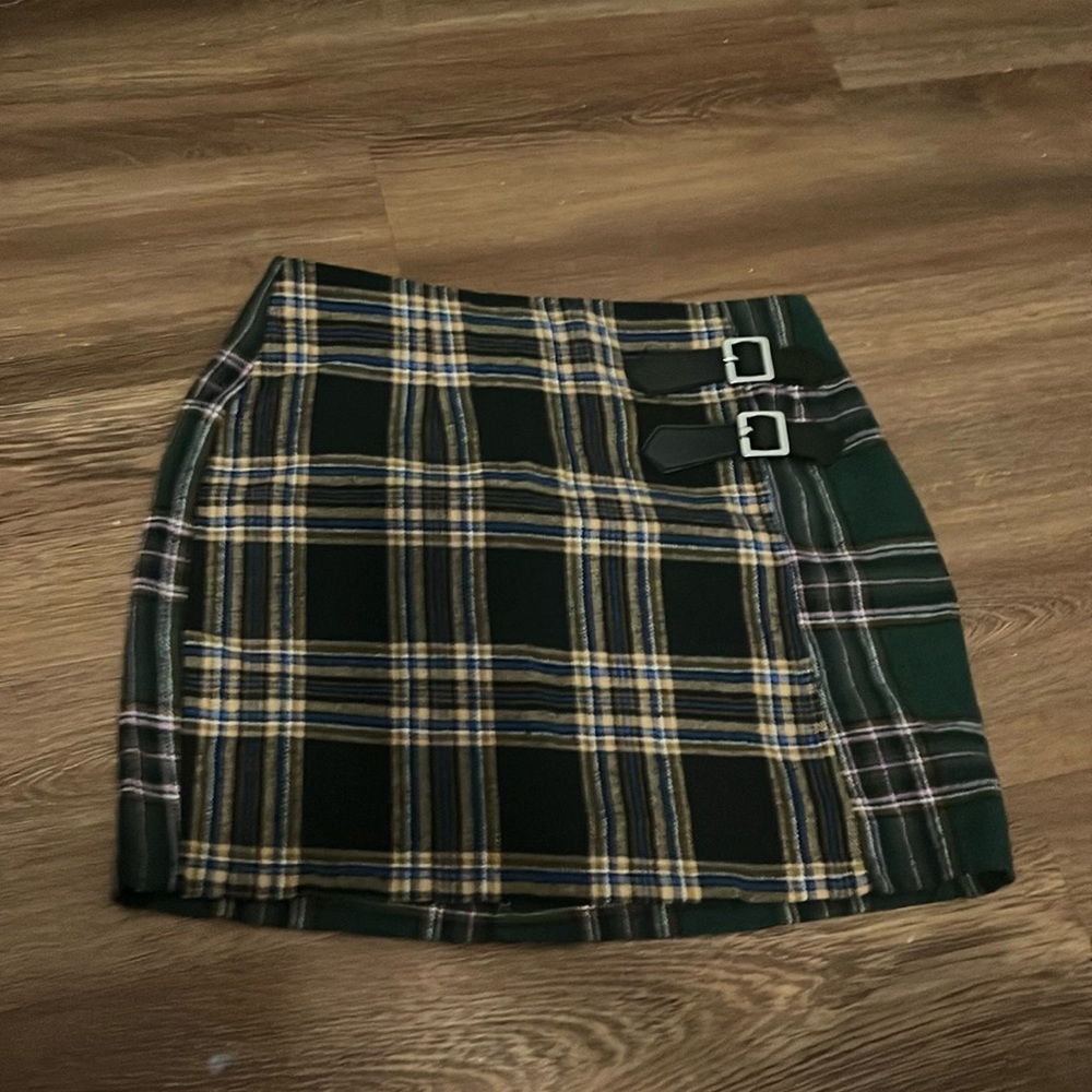 Plaid skirt/short